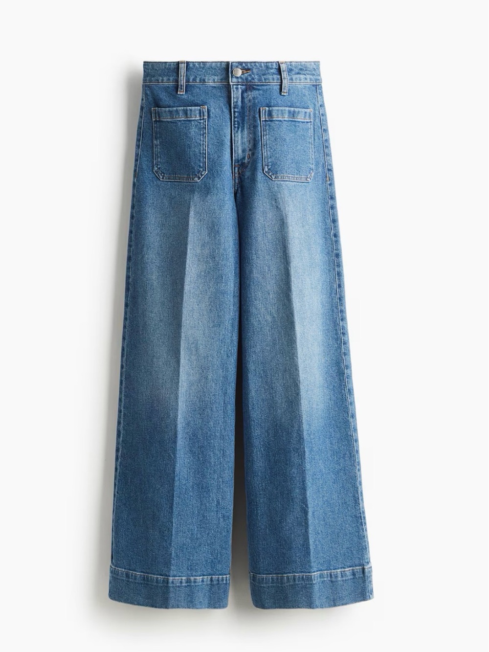 High-Rise Wide Leg Jeans | Size US 4 EU 36